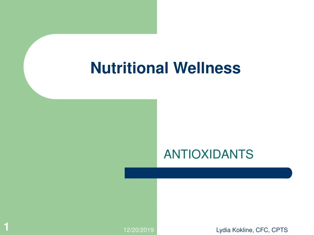 nutritional wellness