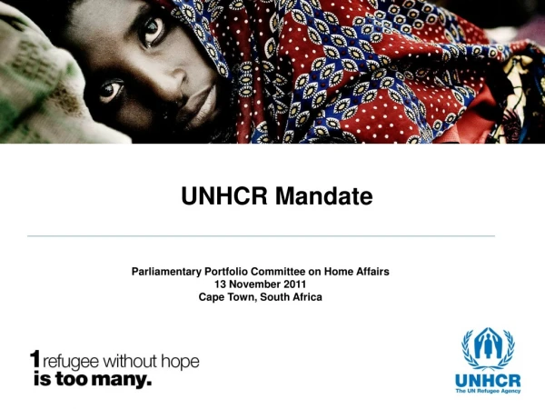 UNHCR Mandate