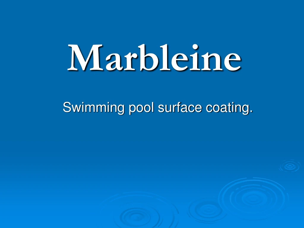 marbleine