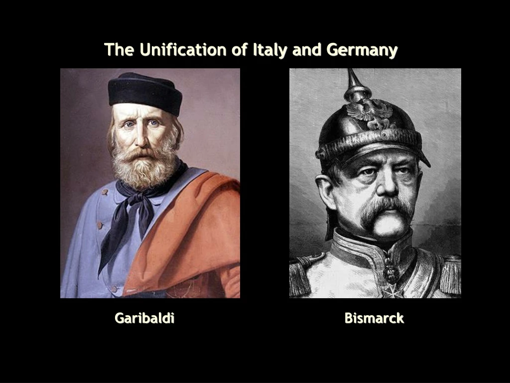 the unification of italy and germany
