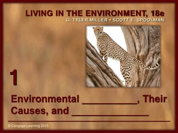 Environmental __________, Their Causes, and ______________
