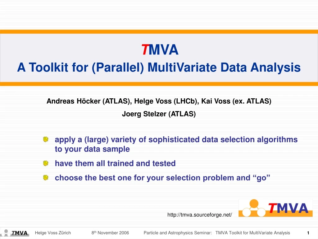 t mva a toolkit for parallel multivariate data