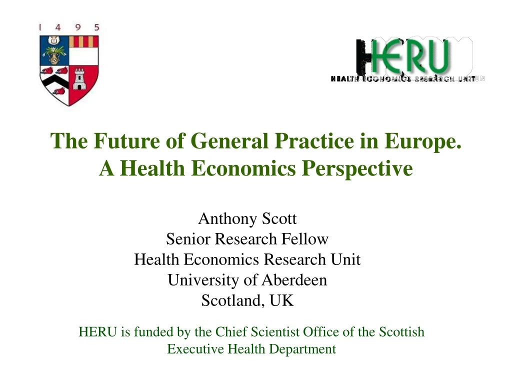 the future of general practice in europe a health