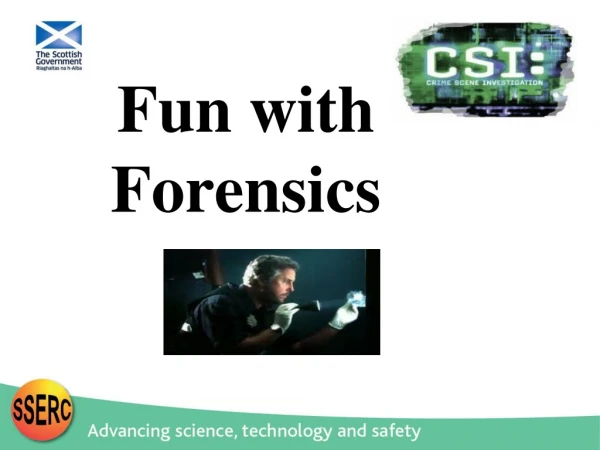 Fun with Forensics