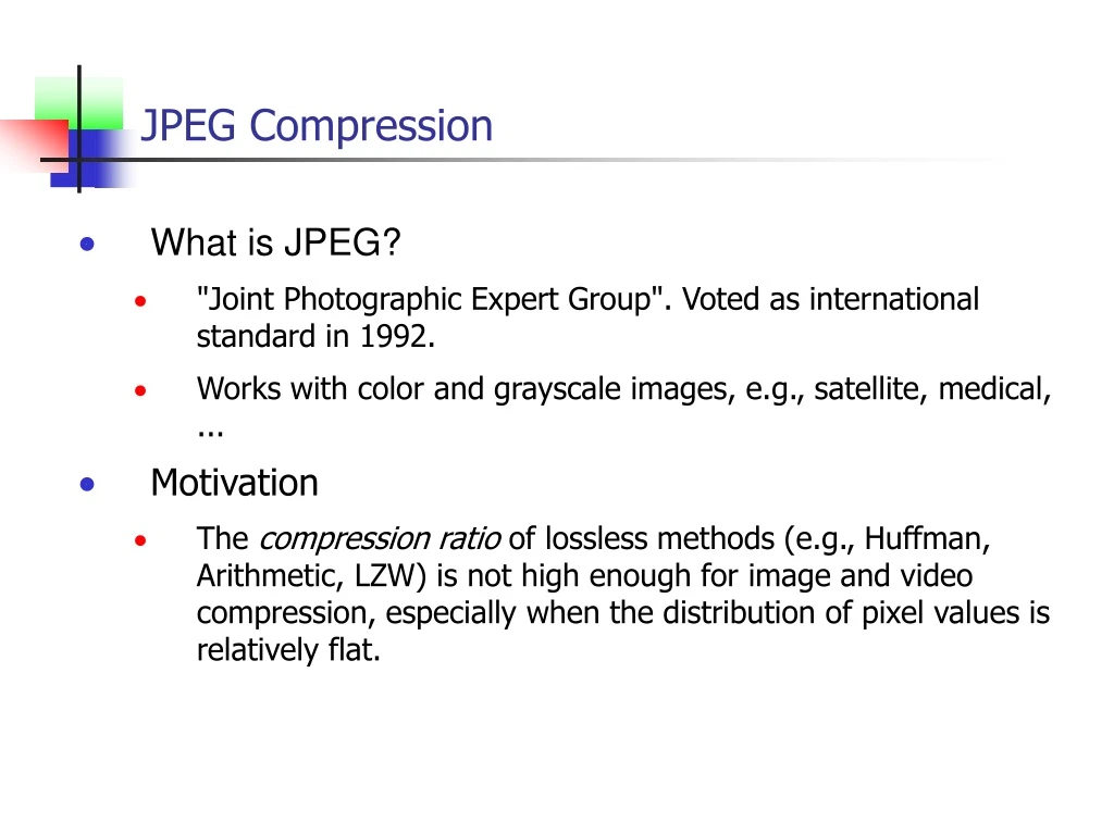 jpeg compression