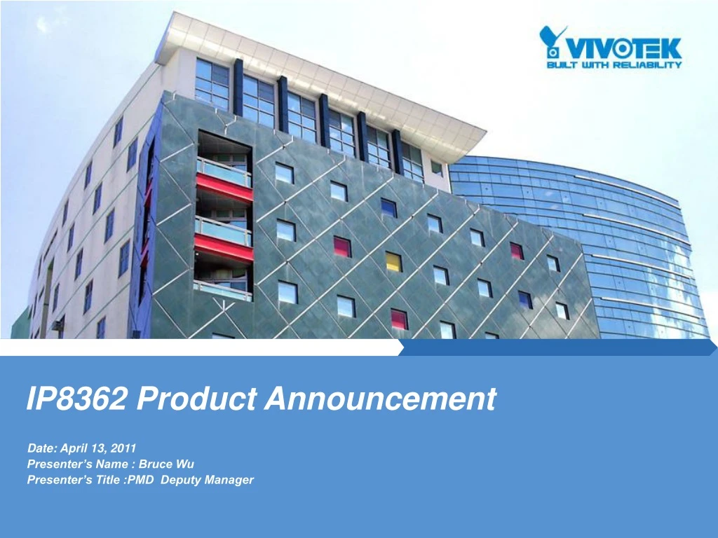 ip8362 product announcement