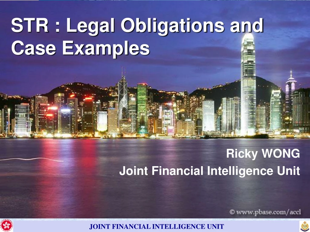 str legal obligations and case examples