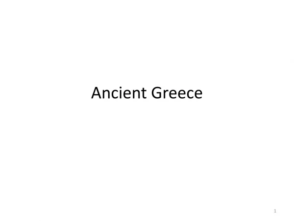 Ancient Greece