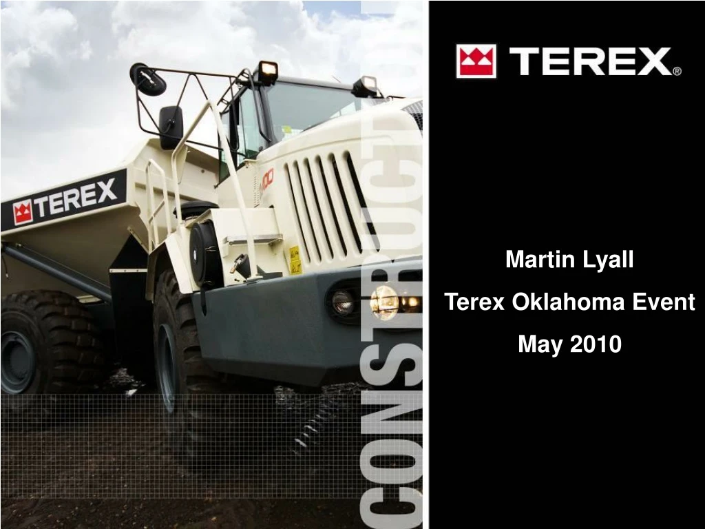 martin lyall terex oklahoma event may 2010