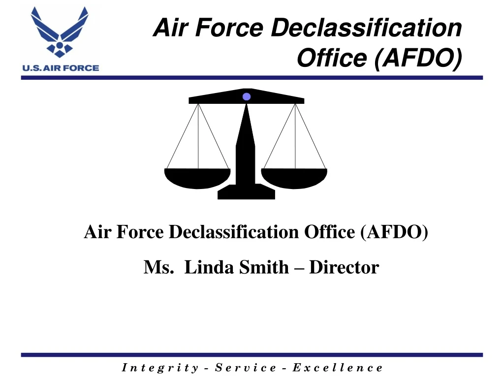 air force declassification office afdo