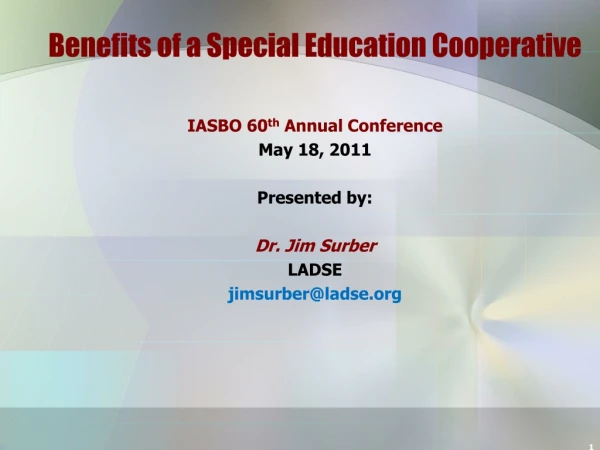 Benefits of a Special Education Cooperative