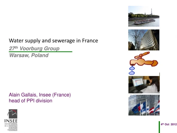 Water supply and sewerage  in France