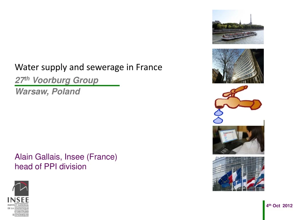water supply and sewerage in france