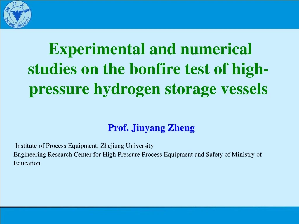 experimental and numerical studies on the bonfire