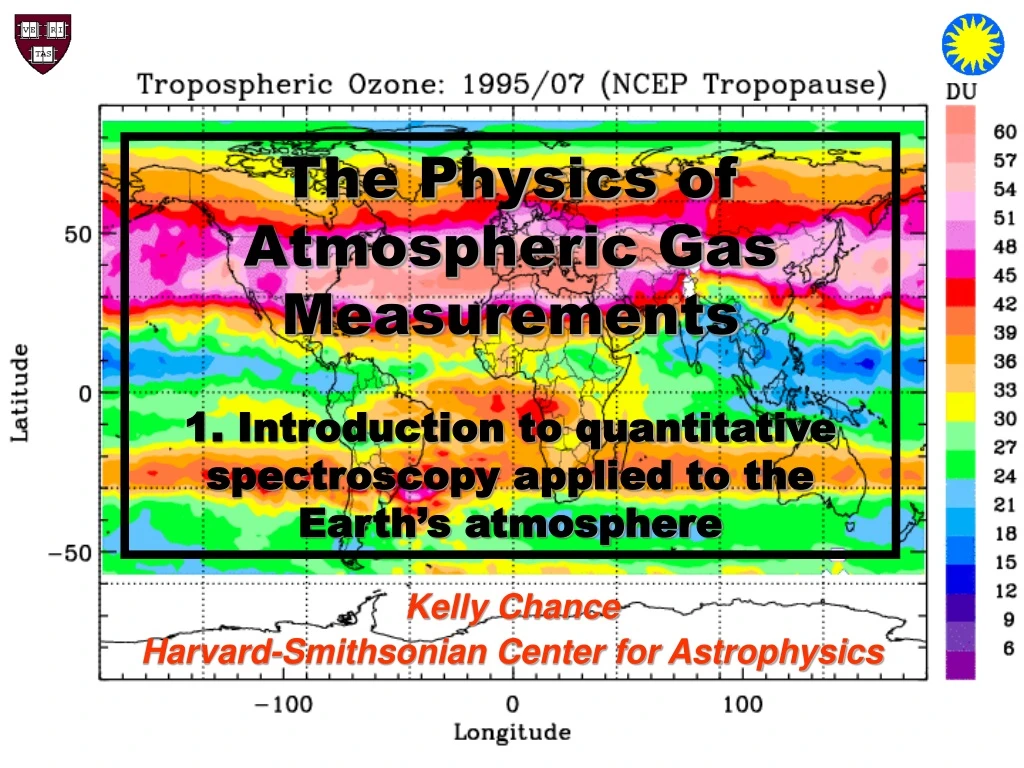the physics of atmospheric gas measurements