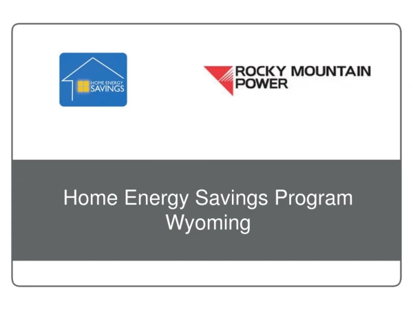Home Energy Savings Program Wyoming
