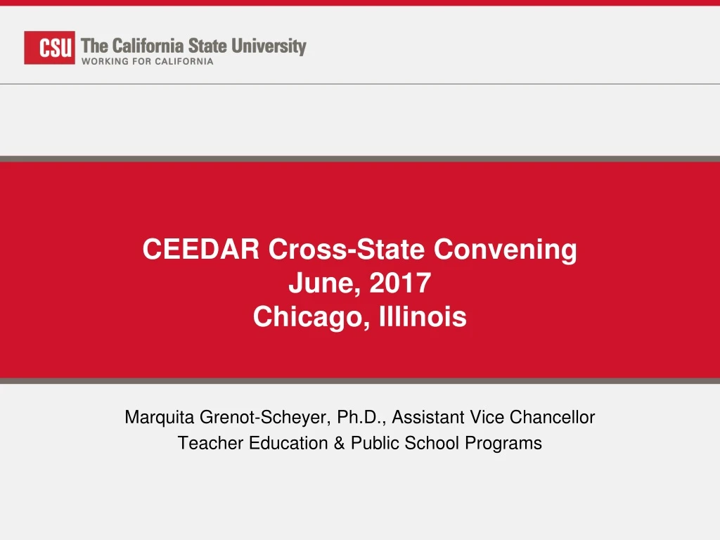 ceedar cross state convening june 2017 chicago illinois