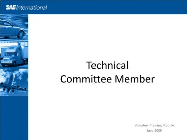 Technical Committee Member