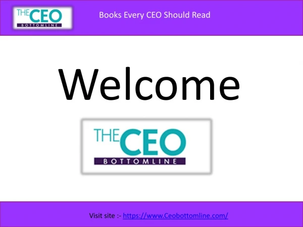 books every ceo should read