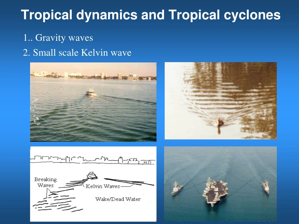 tropical dynamics and tropical cyclones