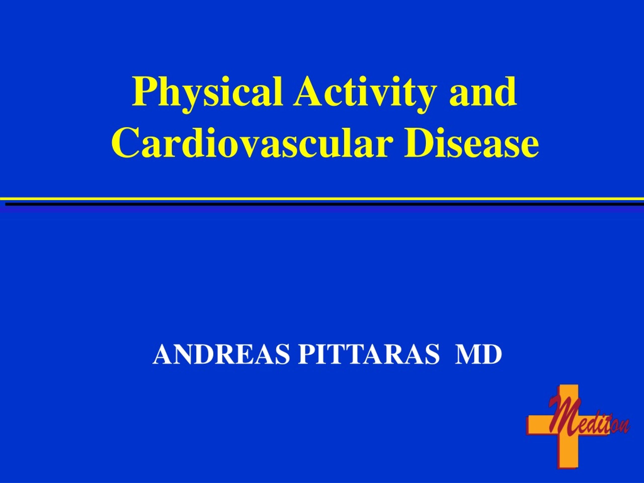 PPT - Physical Activity and Cardiovascular Disease PowerPoint ...
