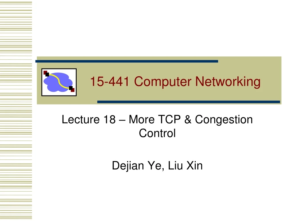 15 441 computer networking