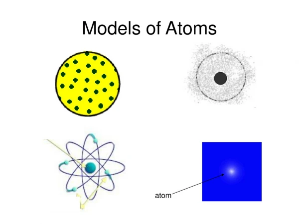 Models of Atoms