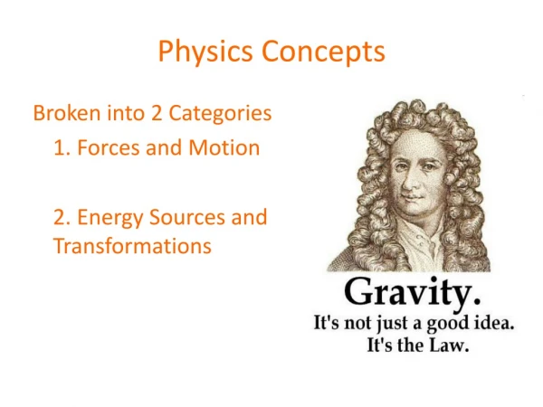 Physics Concepts