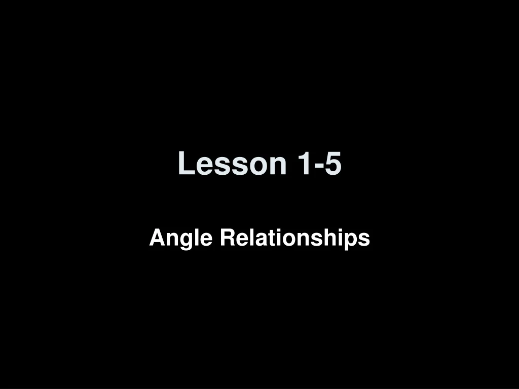 lesson 1 5