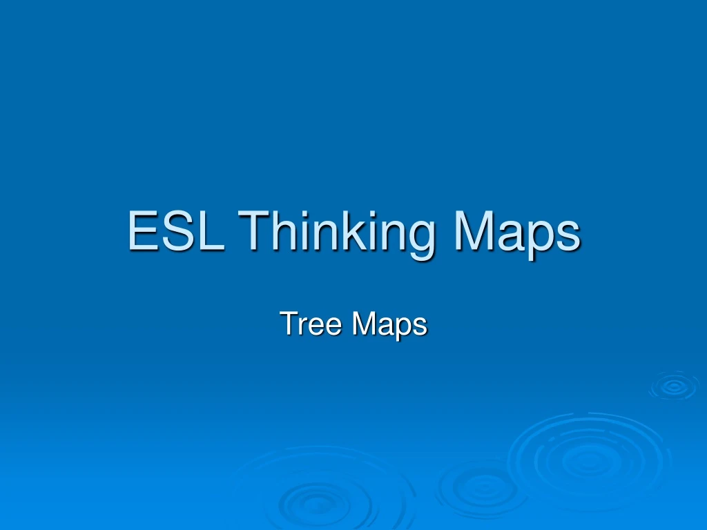 esl thinking maps
