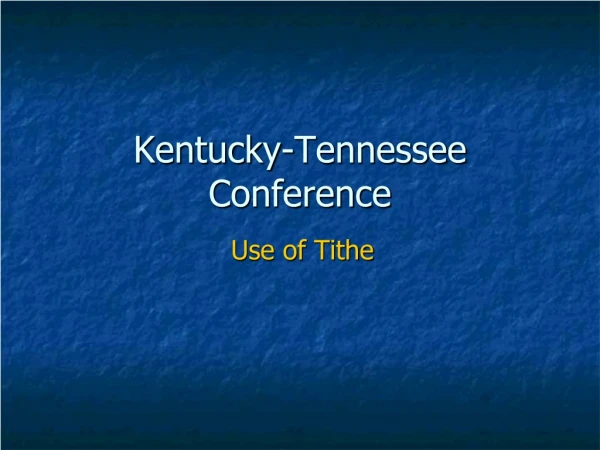 Kentucky-Tennessee Conference
