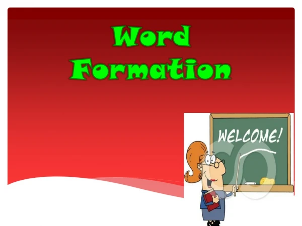 Word Formation