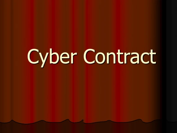 Cyber Contract