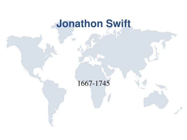 Jonathon Swift