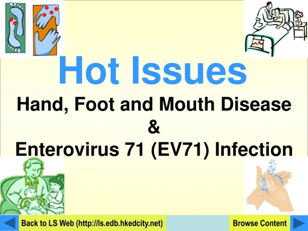 Hand, Foot and Mouth Disease  &amp;  Enterovirus 71 (EV71) Infection