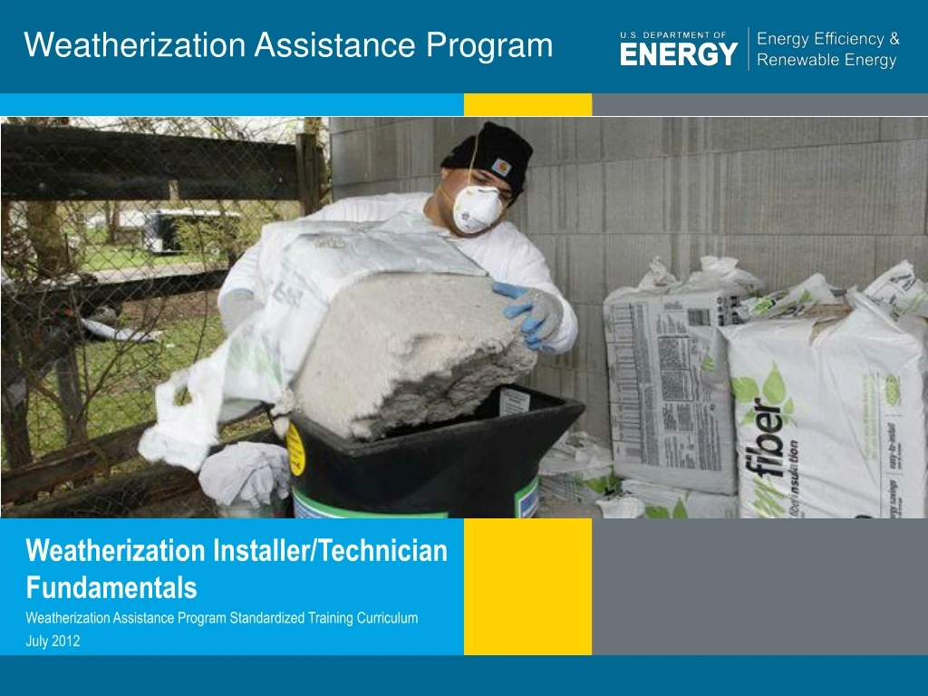 weatherization assistance program