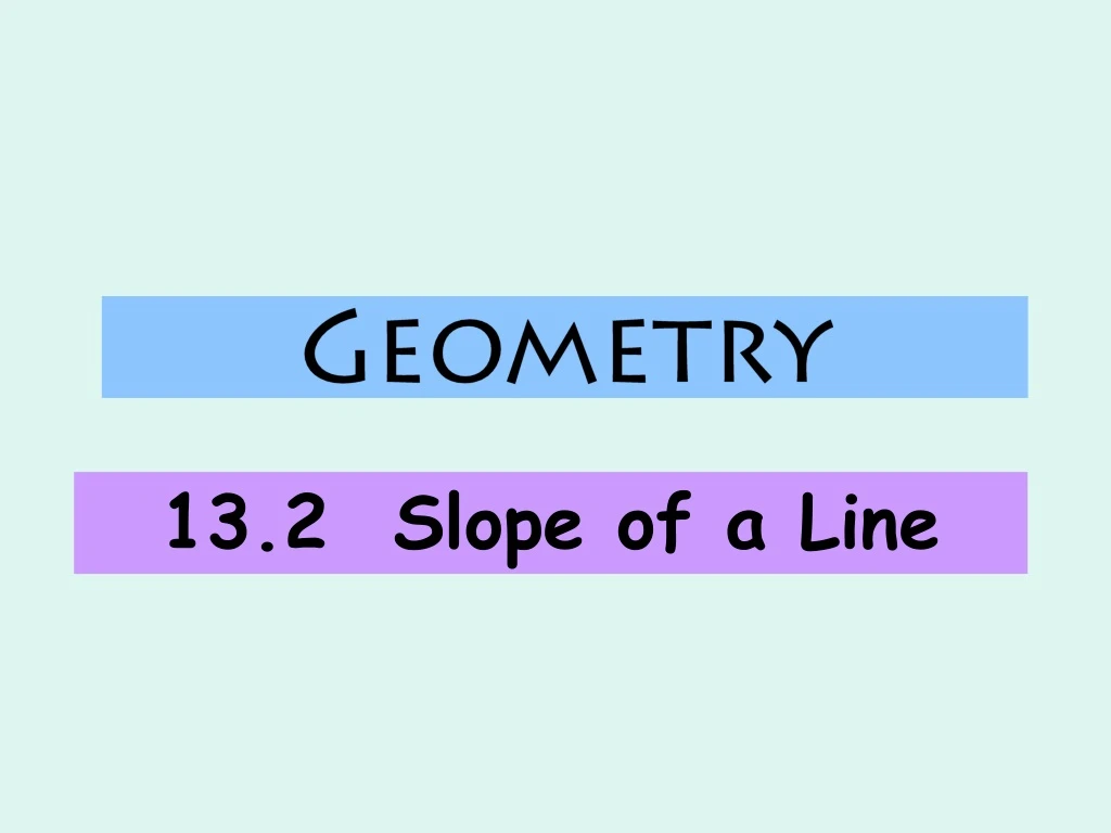 geometry