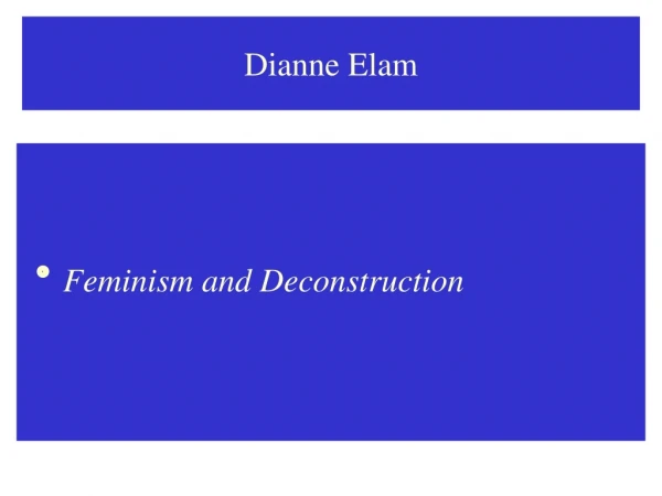 Dianne Elam