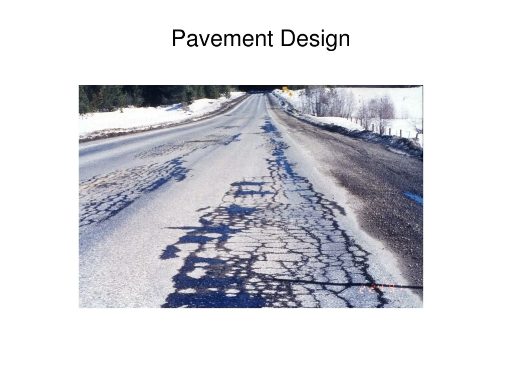 pavement design