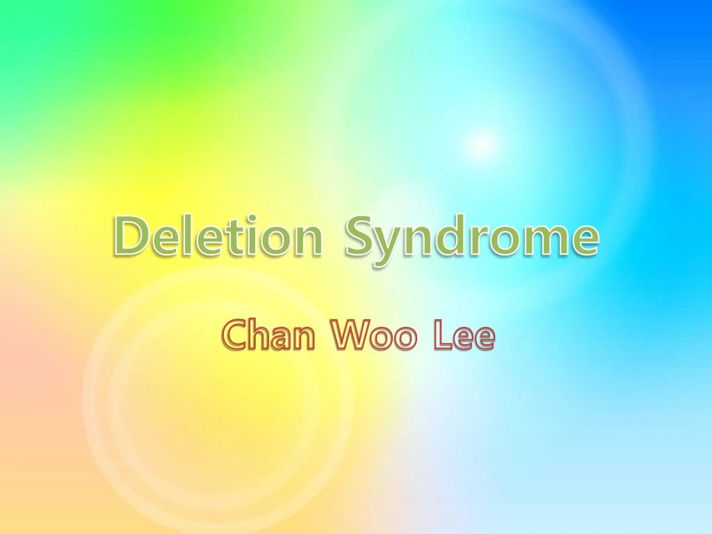 deletion syndrome