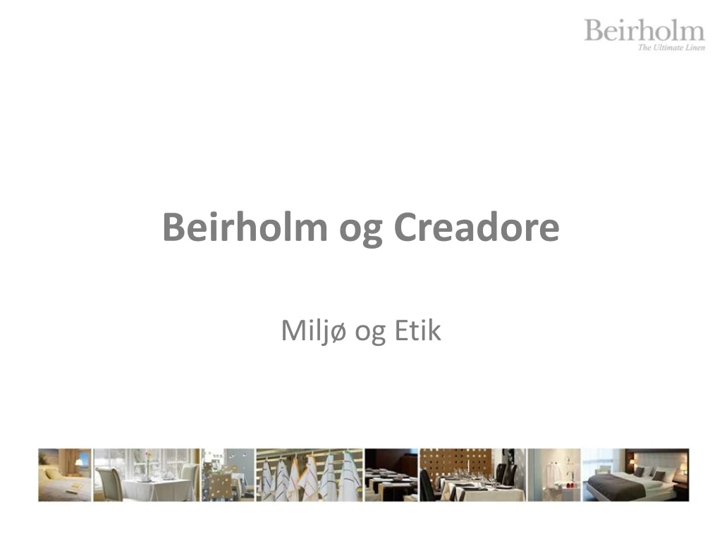 beirholm og creadore