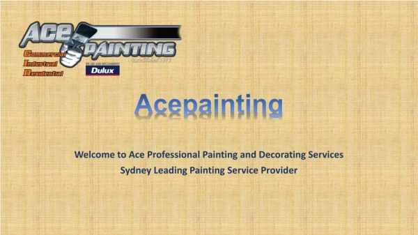Acepainting Service Sydney