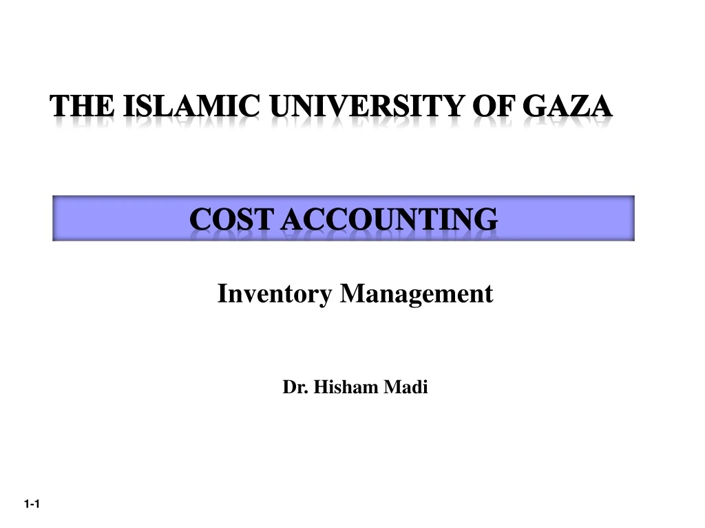 the islamic university of gaza