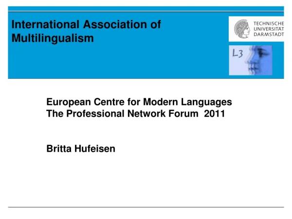 International Association of Multilingualism