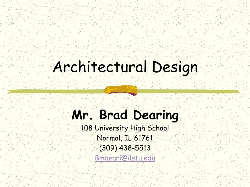 architectural design