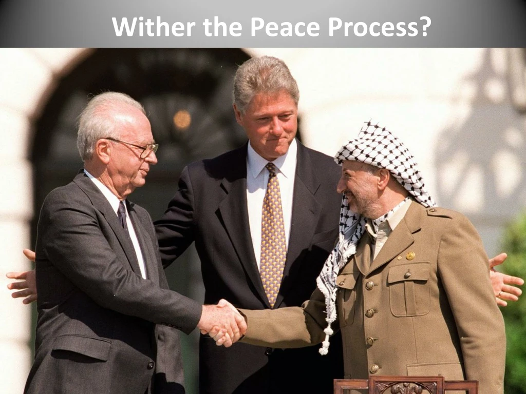 wither the peace process