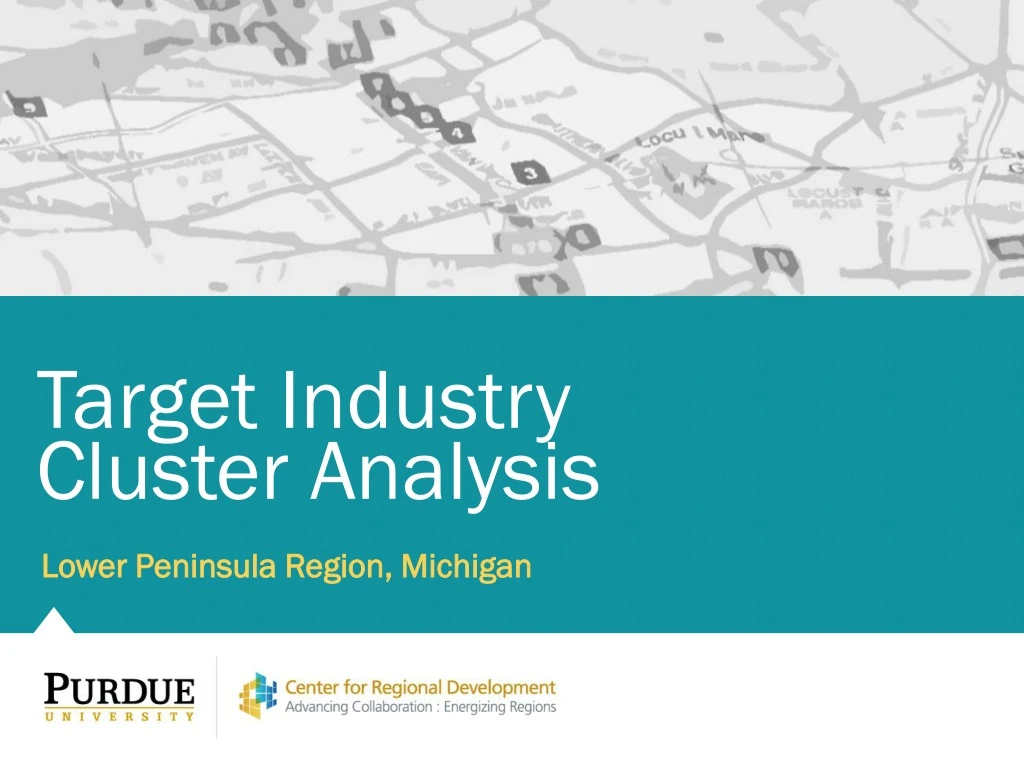 target industry cluster analysis