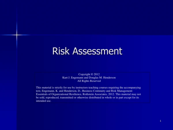 Risk Assessment