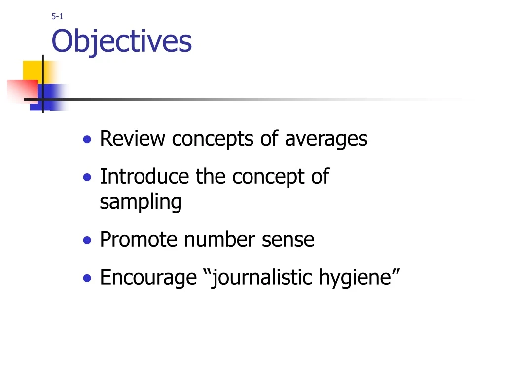 5 1 objectives