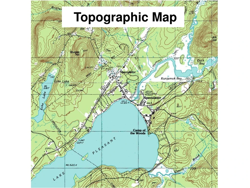 topographic map